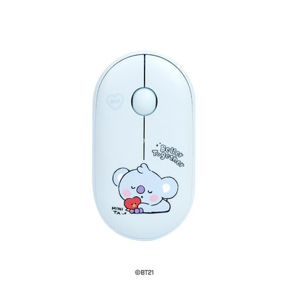 [LINE X BT21] BT21 Little Buddy Multi Pairing Wireless Mouse Ver. - K-STAR