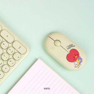 [LINE X BT21] BT21 Little Buddy Multi Pairing Wireless Mouse Ver. - K-STAR