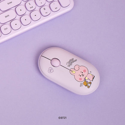 [LINE X BT21] BT21 Little Buddy Multi Pairing Wireless Mouse Ver. - K-STAR