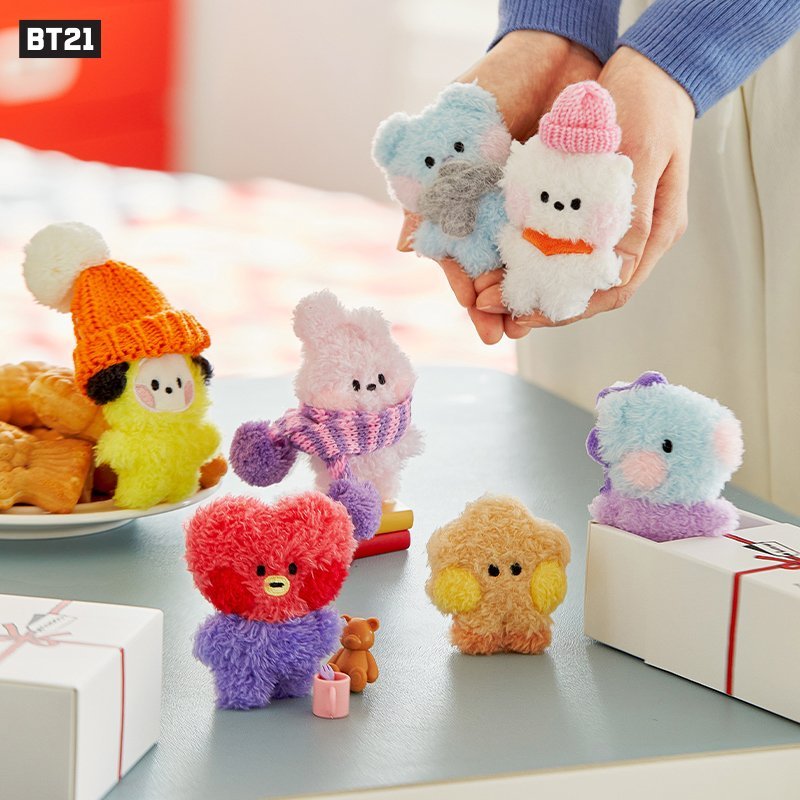 BT21 minini スタンディングドール 8種セット【新品未開封】 値下げ 新品 未開封 BT21 minini スタンディングドール ぬいぐるみ