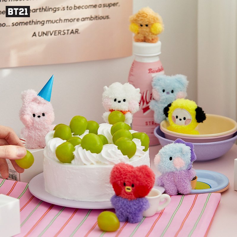 [LINE X BT21] BT21 Mini Minini Doll - K-STAR