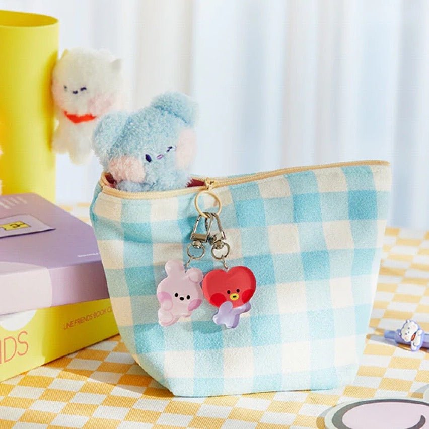 [LINE X BT21] BT21 Minini Acrylic Keyring - K-STAR