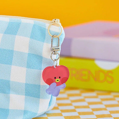 [LINE X BT21] BT21 Minini Acrylic Keyring - K-STAR