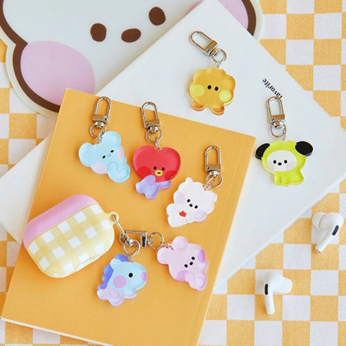 [LINE X BT21] BT21 Minini Acrylic Keyring - K-STAR