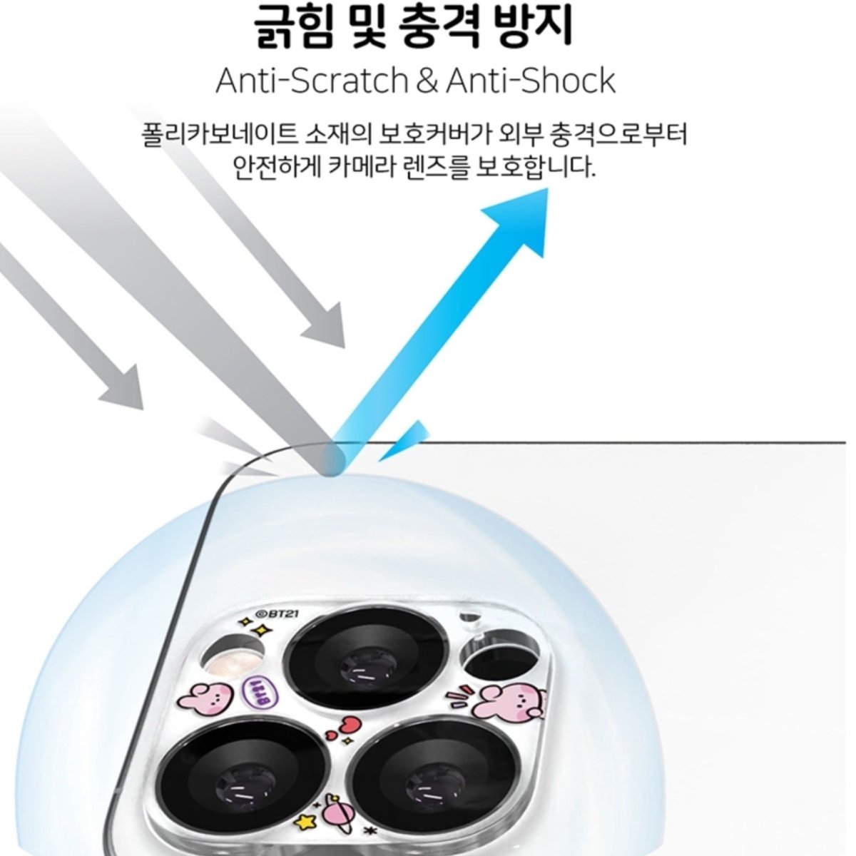 [LINE X BT21] BT21 Minini Camera Protector - K-STAR