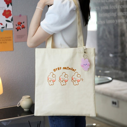 [LINE X BT21] BT21 Minini Canvas Eco Bag - K-STAR