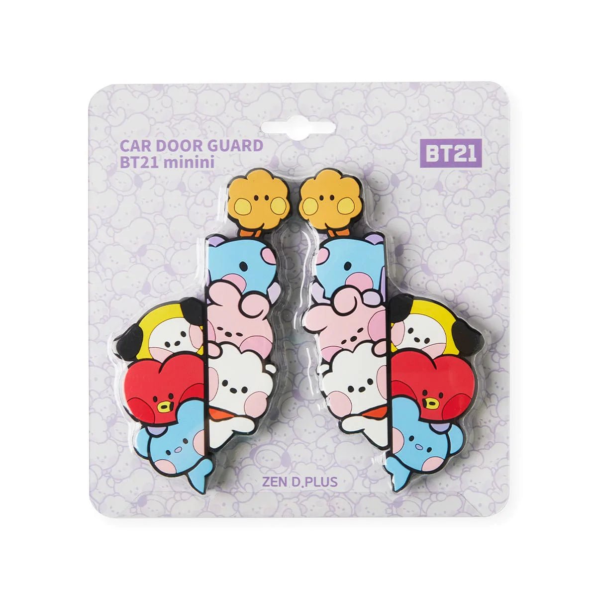 [LINE X BT21] BT21 Minini Car Door Guard 4ea SET - K-STAR