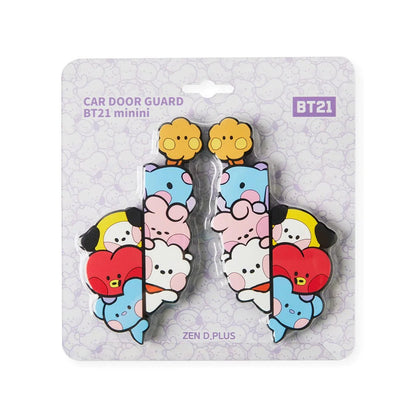 [LINE X BT21] BT21 Minini Car Door Guard 4ea SET - K-STAR