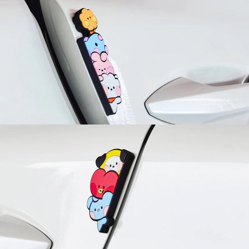 [LINE X BT21] BT21 Minini Car Door Guard 4ea SET - K-STAR