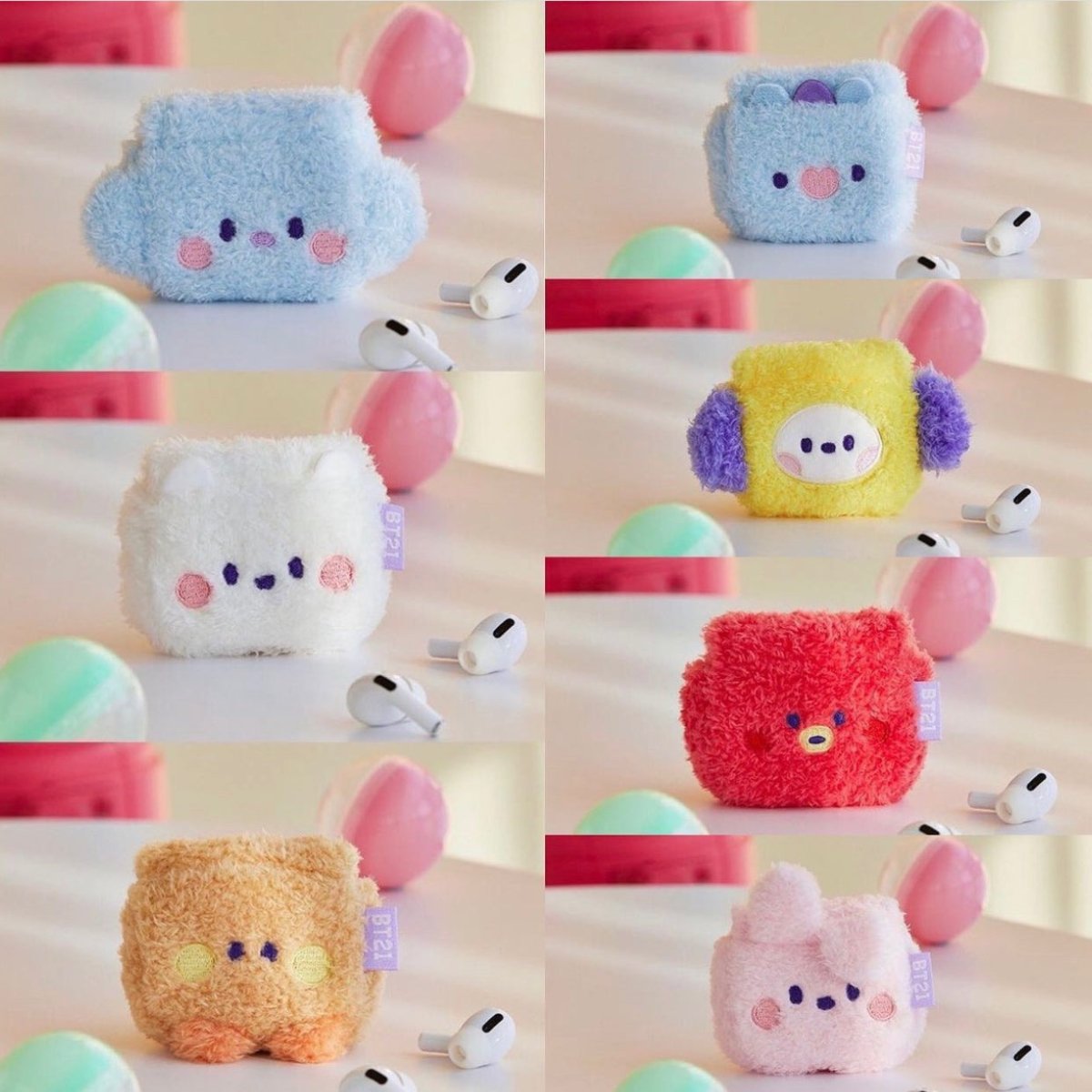 [LINE X BT21] BT21 Minini Collection AirPods Pro Case - K-STAR