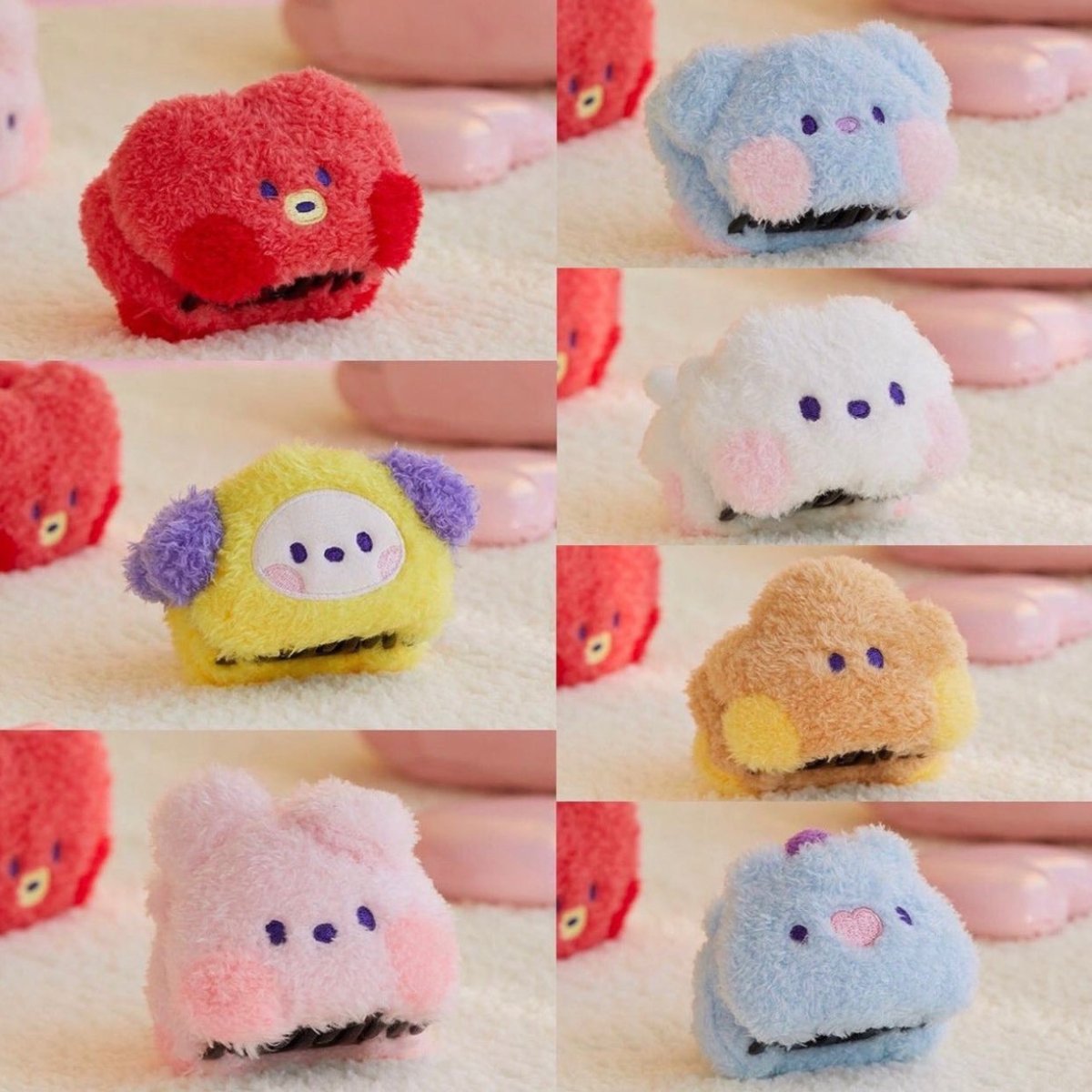 [LINE X BT21] BT21 Minini Collection Hair Clip - K-STAR