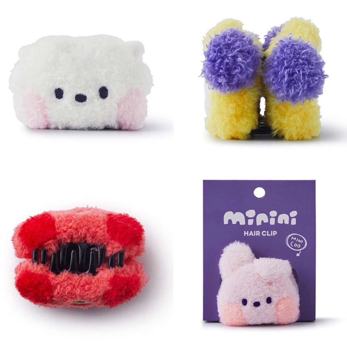 [LINE X BT21] BT21 Minini Collection Hair Clip - K-STAR
