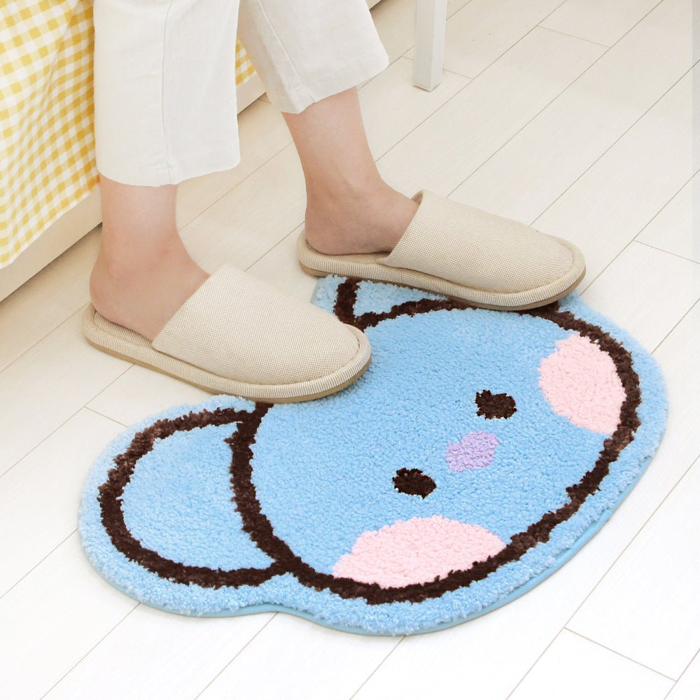 [LINE X BT21] BT21 Minini Face Rug - K-STAR
