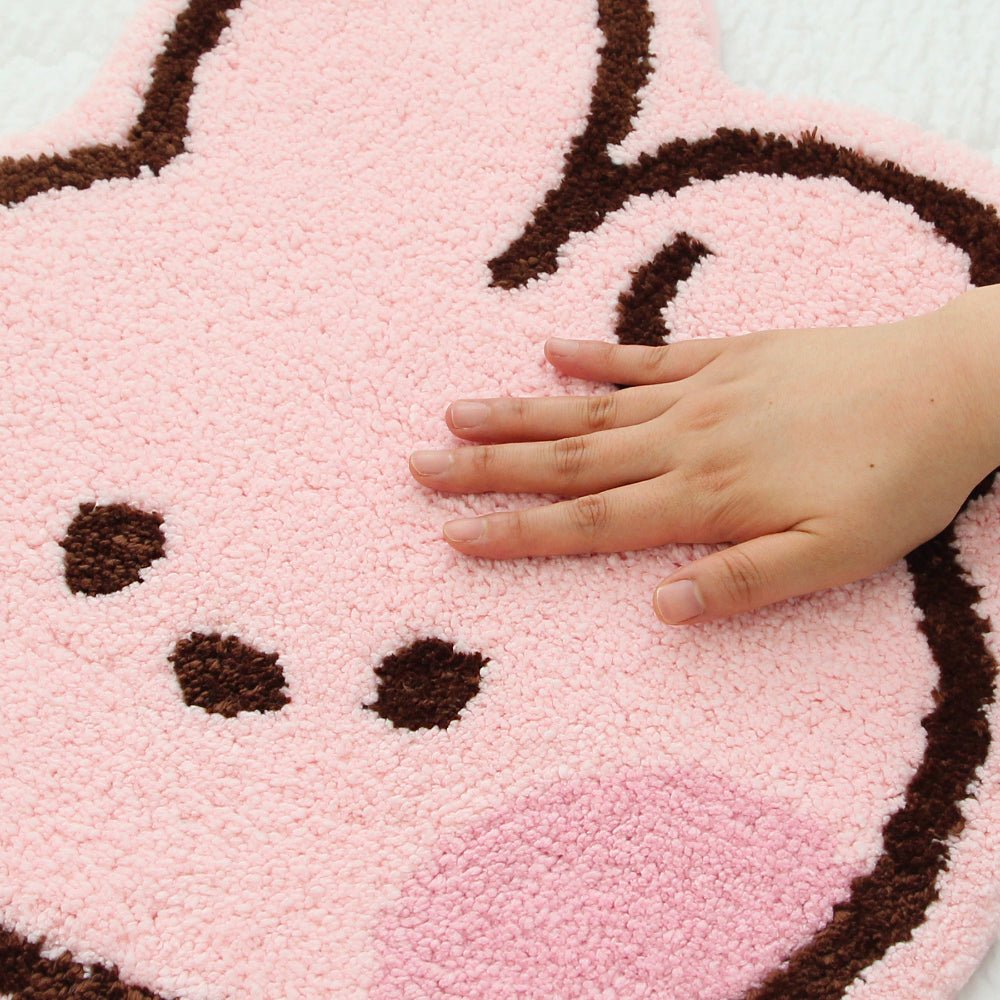 [LINE X BT21] BT21 Minini Face Rug - K-STAR