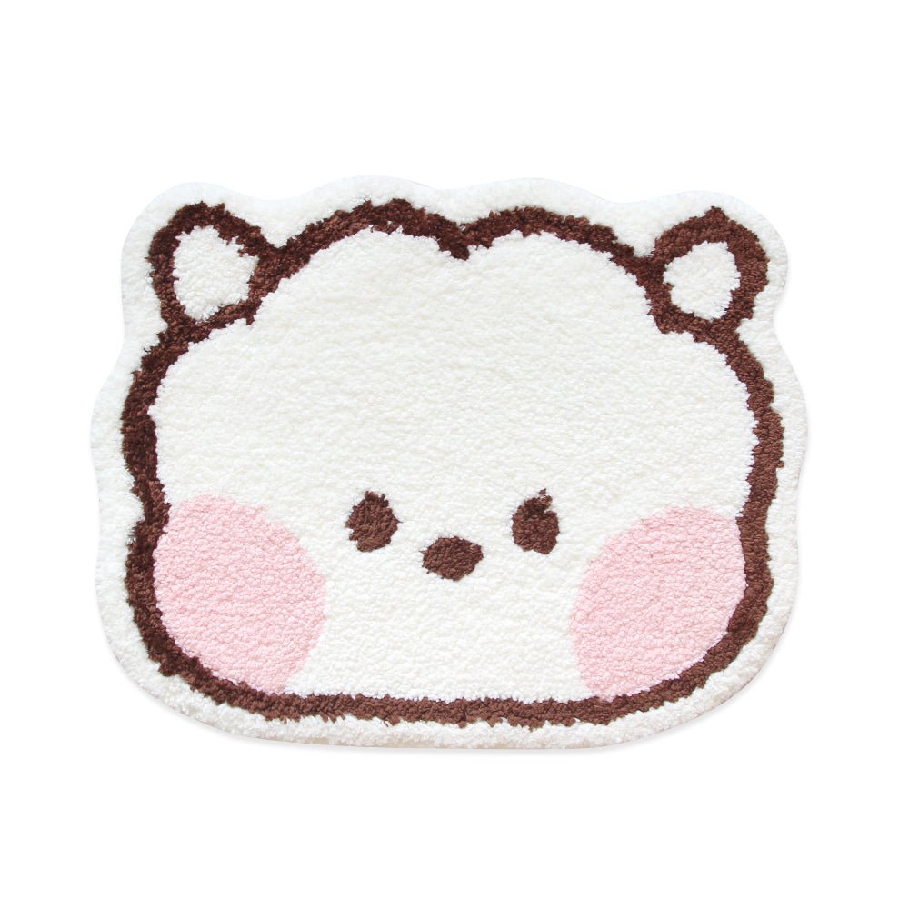 [LINE X BT21] BT21 Minini Face Rug - K-STAR