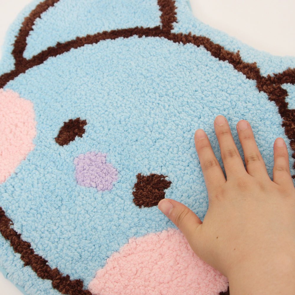 [LINE X BT21] BT21 Minini Face Rug - K-STAR