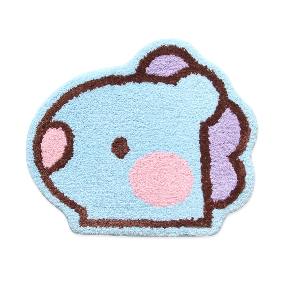 [LINE X BT21] BT21 Minini Face Rug - K-STAR