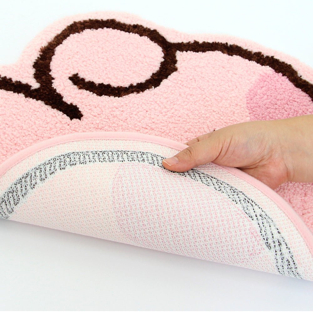 [LINE X BT21] BT21 Minini Face Rug - K-STAR