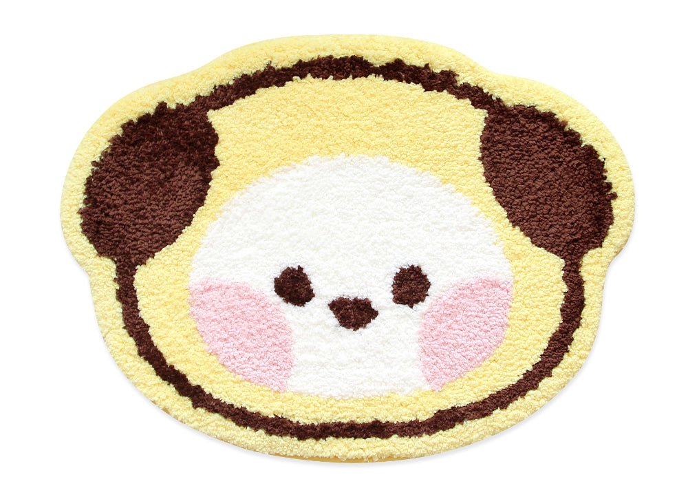 [LINE X BT21] BT21 Minini Face Rug - K-STAR
