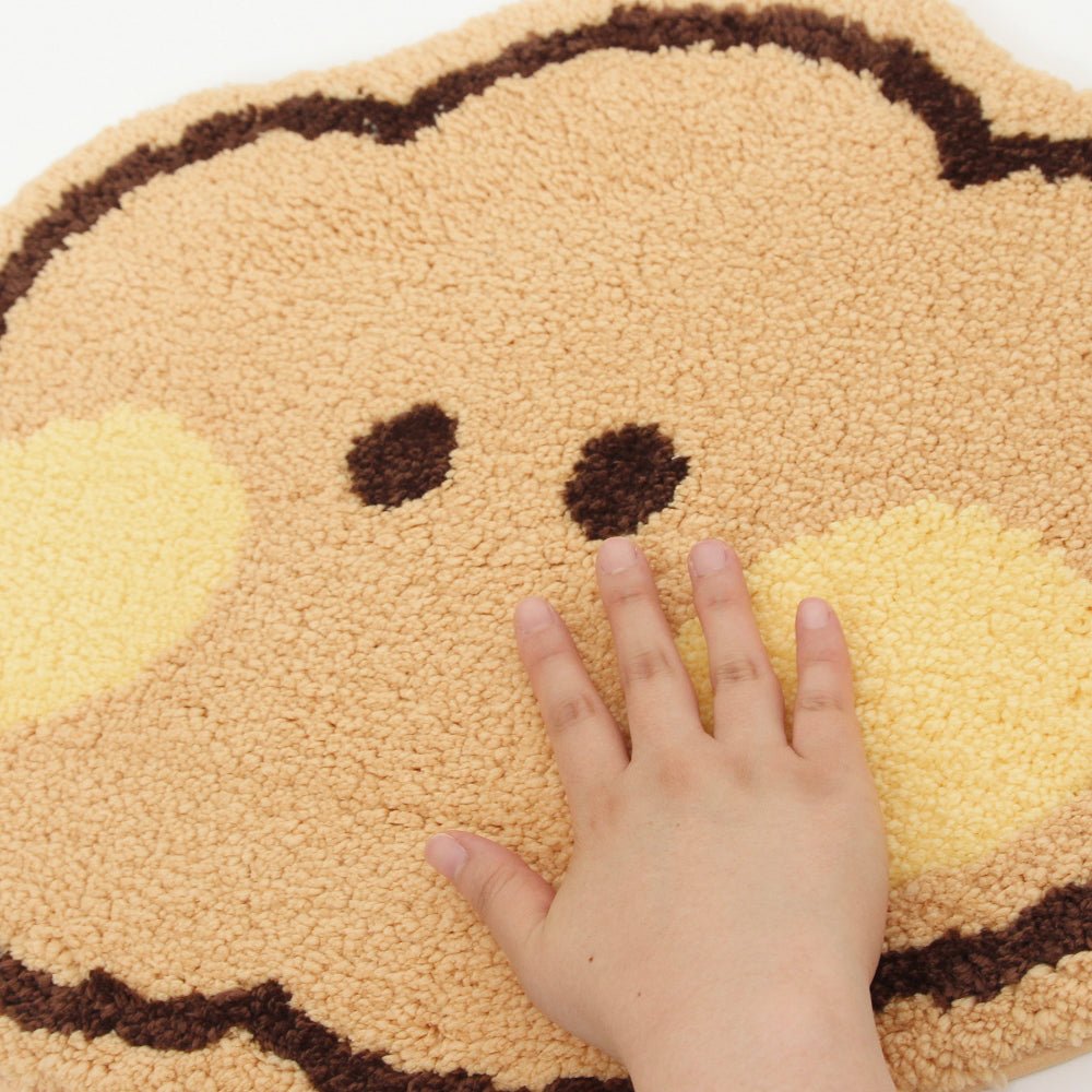 [LINE X BT21] BT21 Minini Face Rug - K-STAR