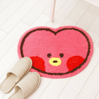 [LINE X BT21] BT21 Minini Face Rug - K-STAR