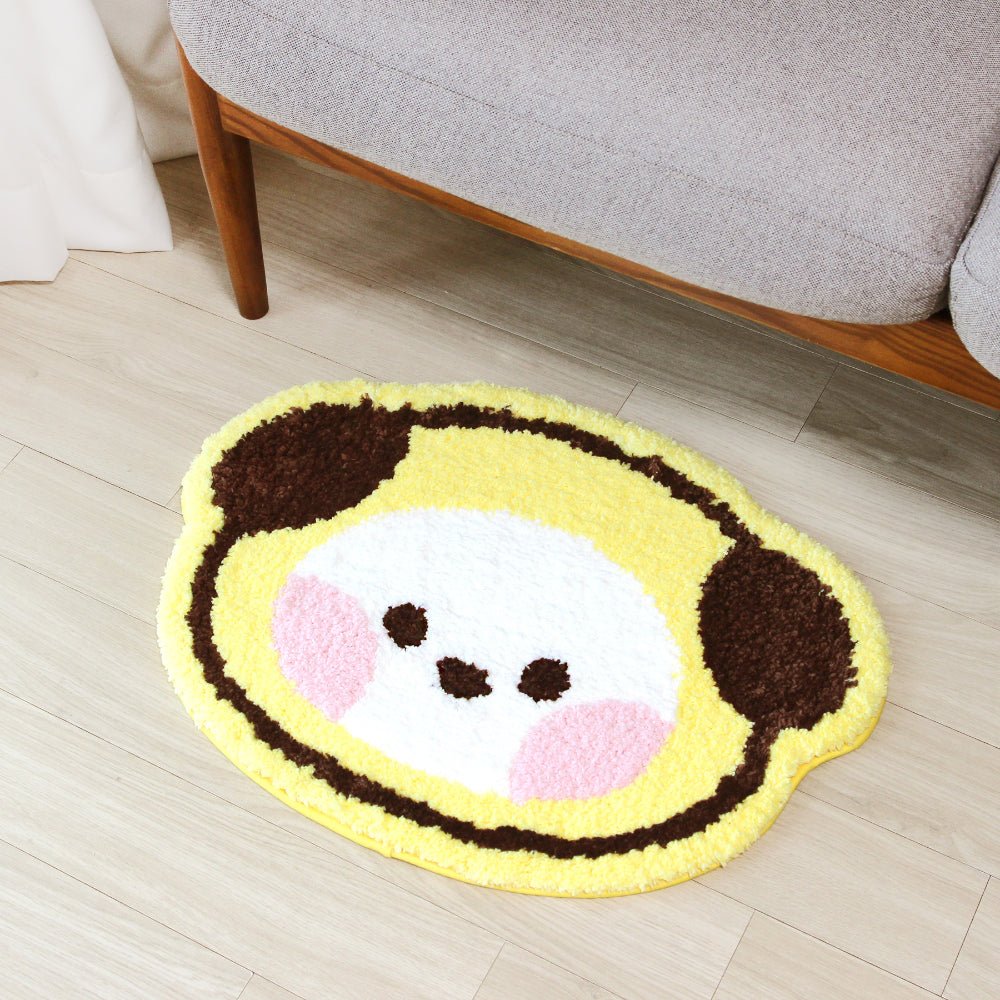 [LINE X BT21] BT21 Minini Face Rug - K-STAR