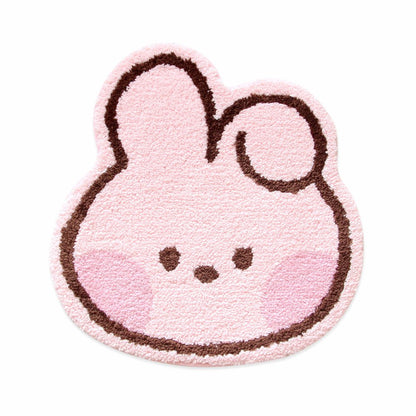 [LINE X BT21] BT21 Minini Face Rug - K-STAR