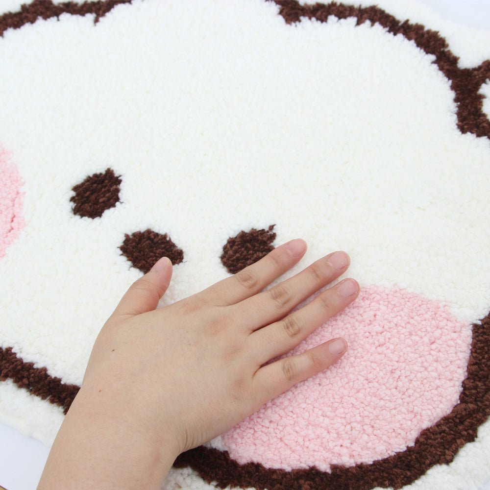 [LINE X BT21] BT21 Minini Face Rug - K-STAR