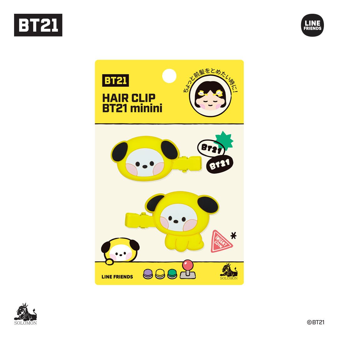 [LINE X BT21] BT21 Minini Hair Clip 2p - K-STAR