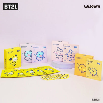[LINE X BT21] BT21 Minini Hot Eye Mask (5ea) - K-STAR