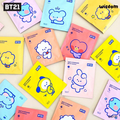 [LINE X BT21] BT21 Minini Hot Eye Mask (5ea) - K-STAR