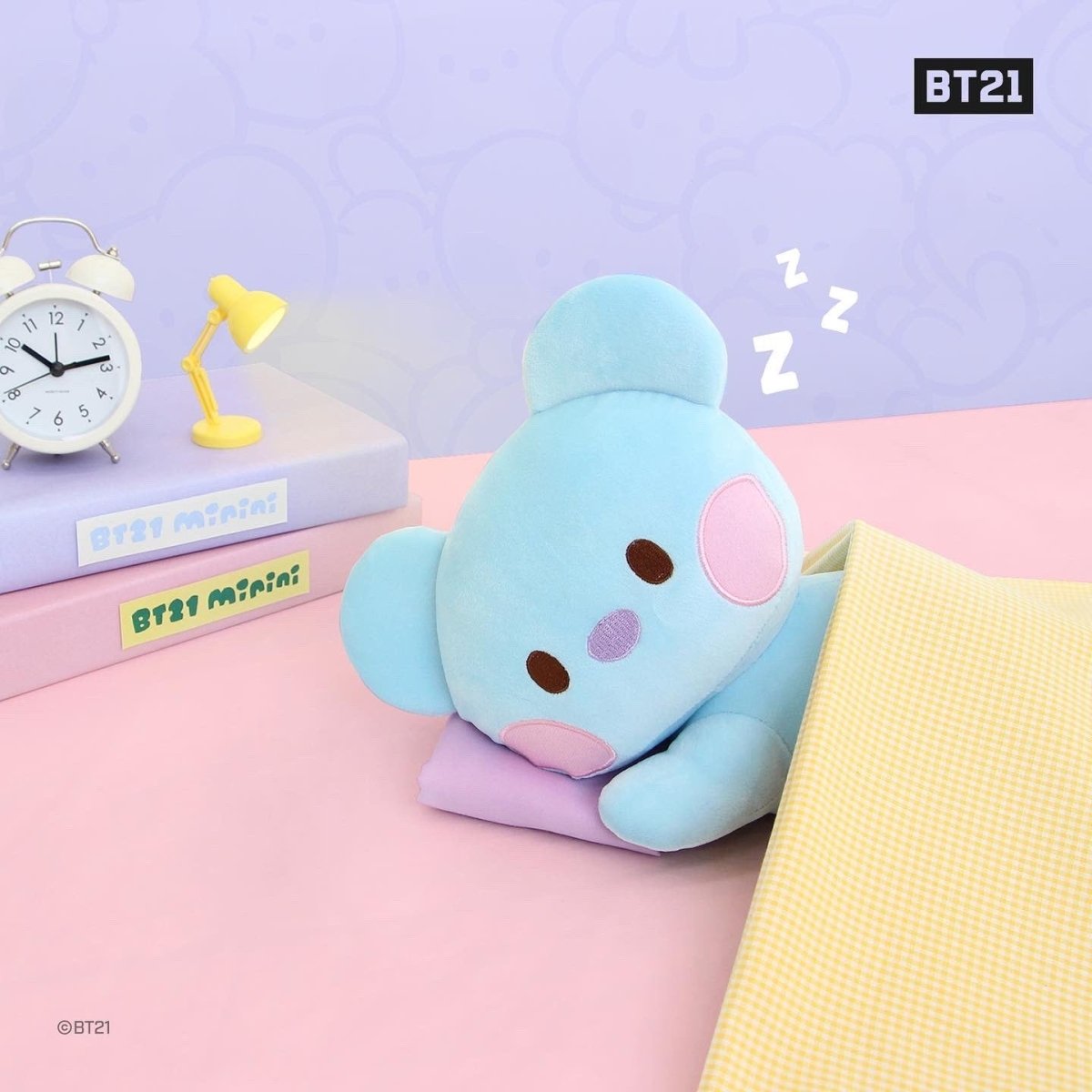 [LINE X BT21] BT21 Minini Lying Cushion - K-STAR