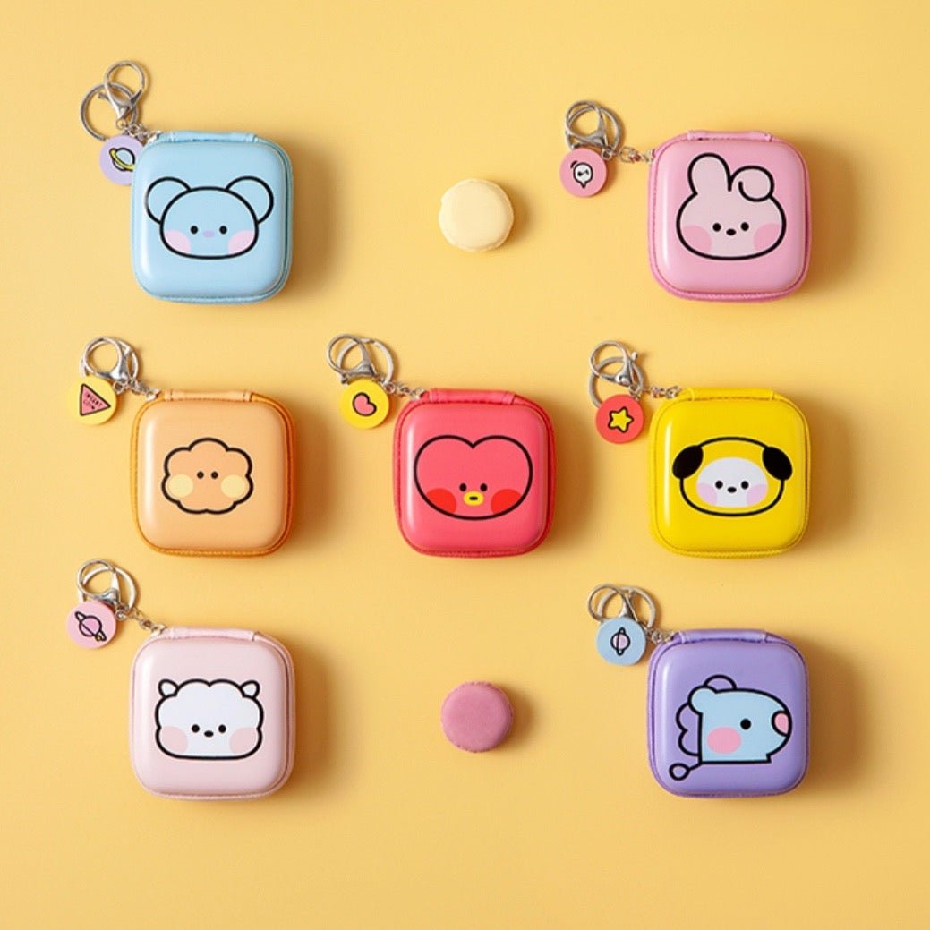 [LINE X BT21] BT21 Minini Macaron Pouch - K-STAR