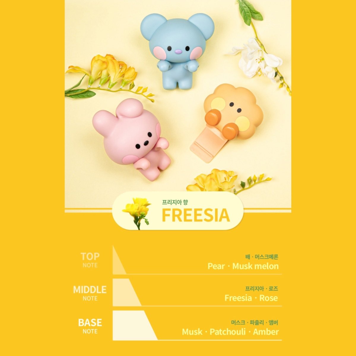 BT21 Line Friends Minini Official Monitor Freshener – HappyholicShop