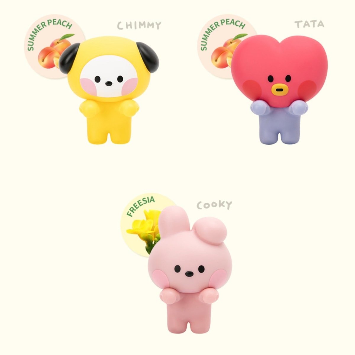 [LINE X BT21] BT21 Minini Monitor Air Freshener - K-STAR