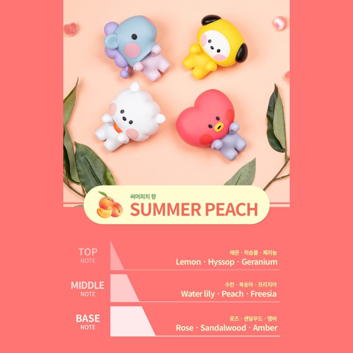 [LINE X BT21] BT21 Minini Monitor Air Freshener - K-STAR