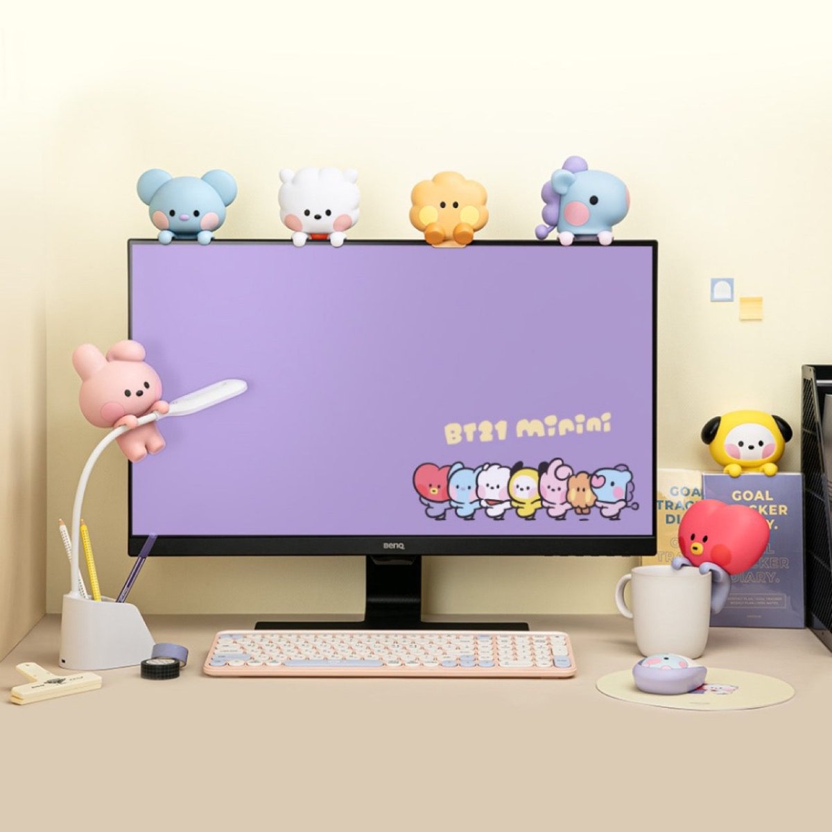LINE X BT21] BT21 Minini Monitor Air Freshener – K-STAR