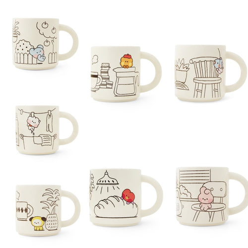 [LINE X BT21] BT21 Minini Mug 355ml - K-STAR