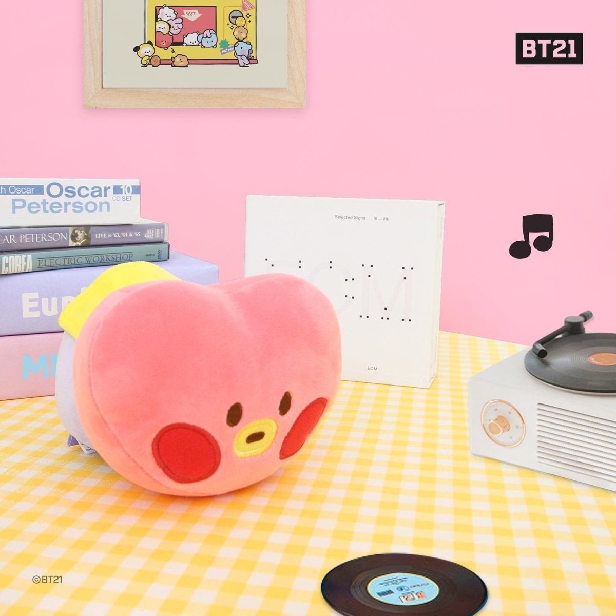 [LINE X BT21] BT21 Minini Petite Cushion - K-STAR