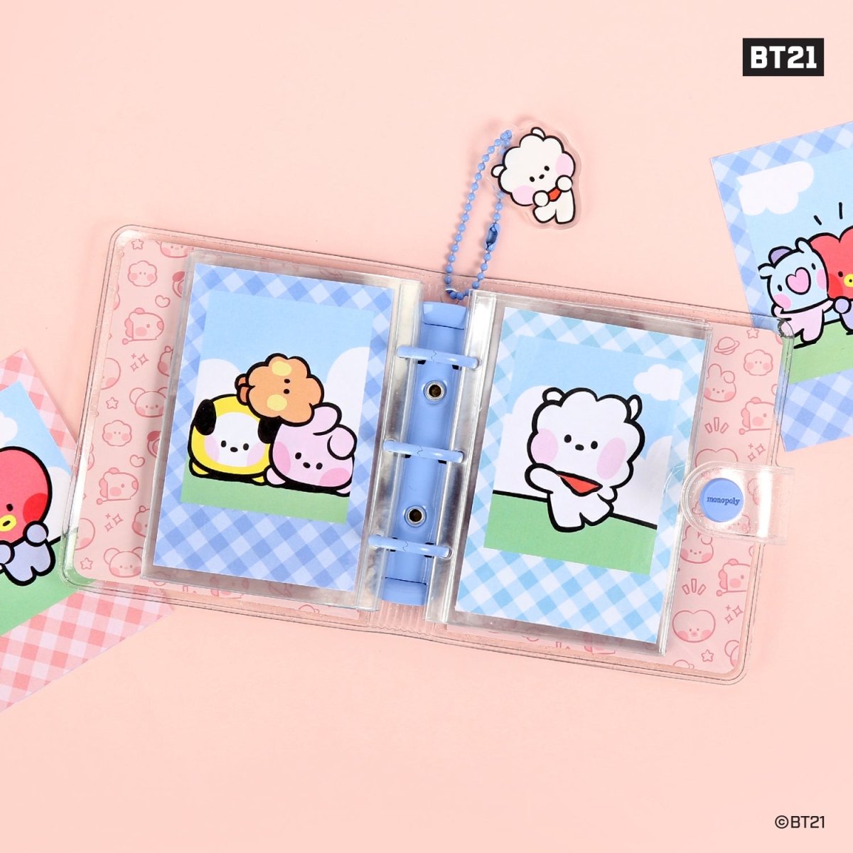 [LINE X BT21] BT21 Minini Photocard Binder Album - K-STAR