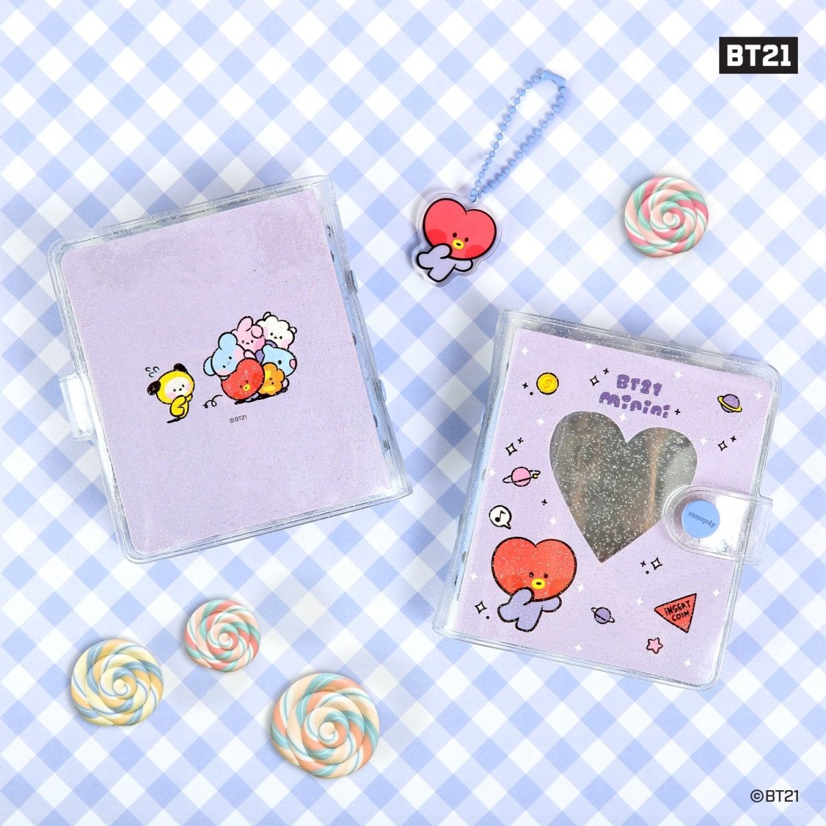[LINE X BT21] BT21 Minini Photocard Binder Album - K-STAR