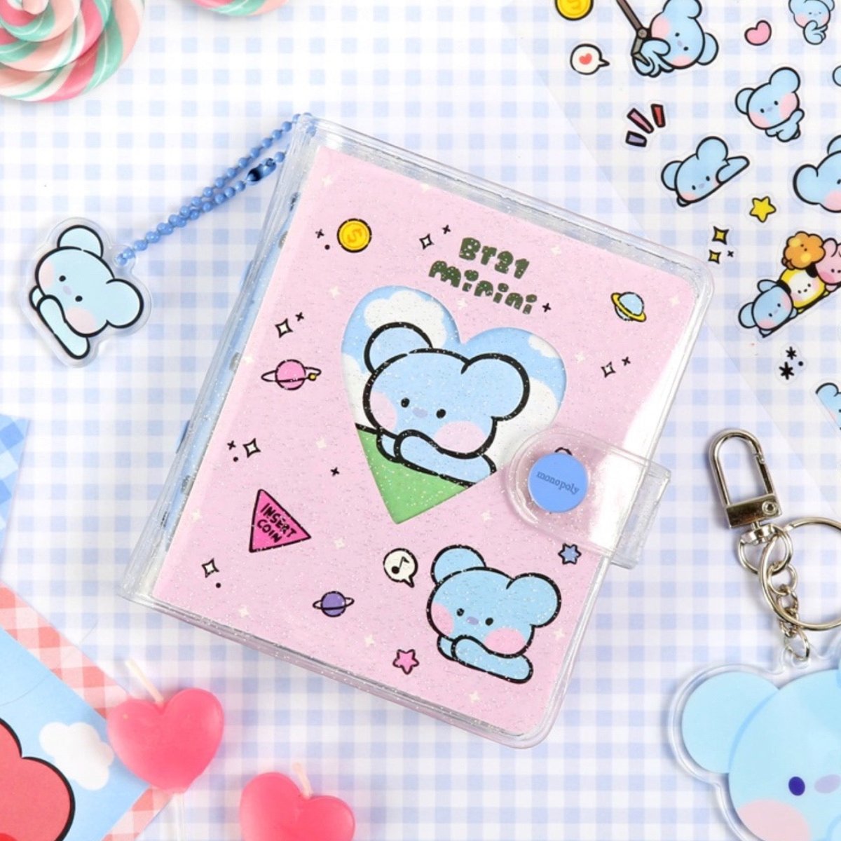 [LINE X BT21] BT21 Minini Photocard Binder Album - K-STAR