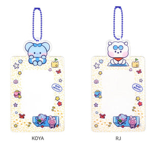 [LINE X BT21] BT21 Minini Photocard Holder Summer Sky Version - K-STAR