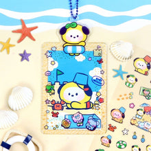 [LINE X BT21] BT21 Minini Photocard Holder Summer Sky Version - K-STAR