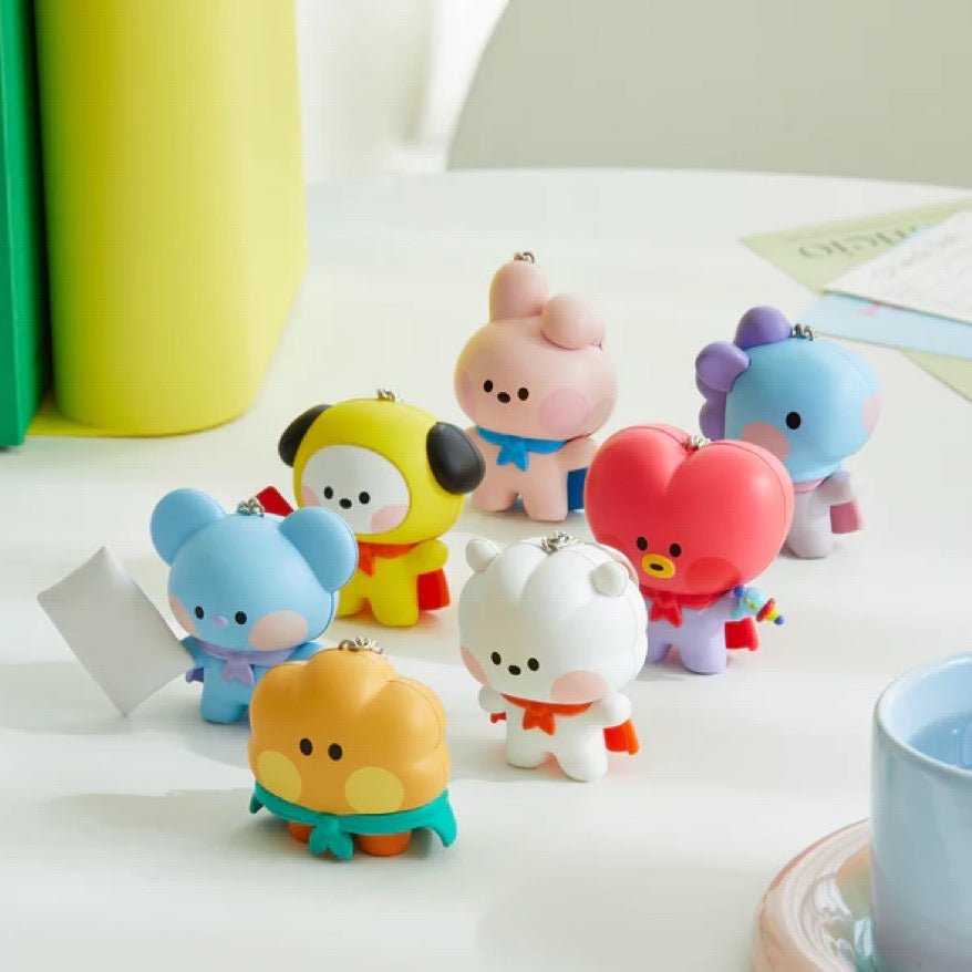 [LINE X BT21] BT21 Minini Security Sound Keyring - K-STAR