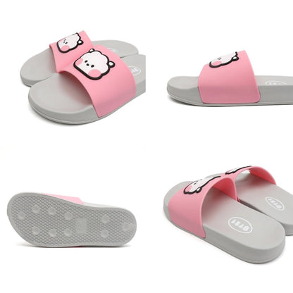 [LINE X BT21] BT21 Minini Slippers - K-STAR
