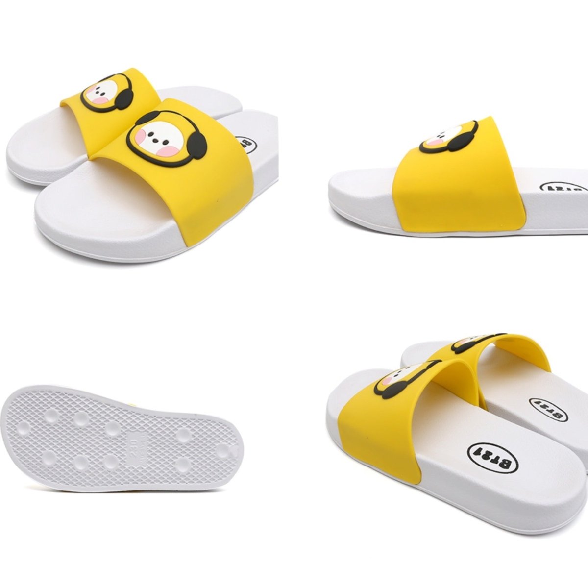 [LINE X BT21] BT21 Minini Slippers - K-STAR