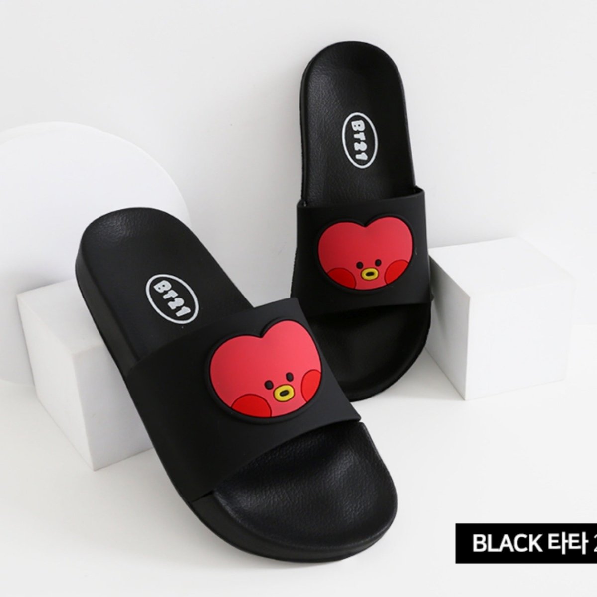 [LINE X BT21] BT21 Minini Slippers - K-STAR