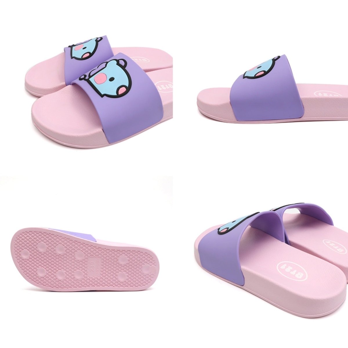 [LINE X BT21] BT21 Minini Slippers - K-STAR
