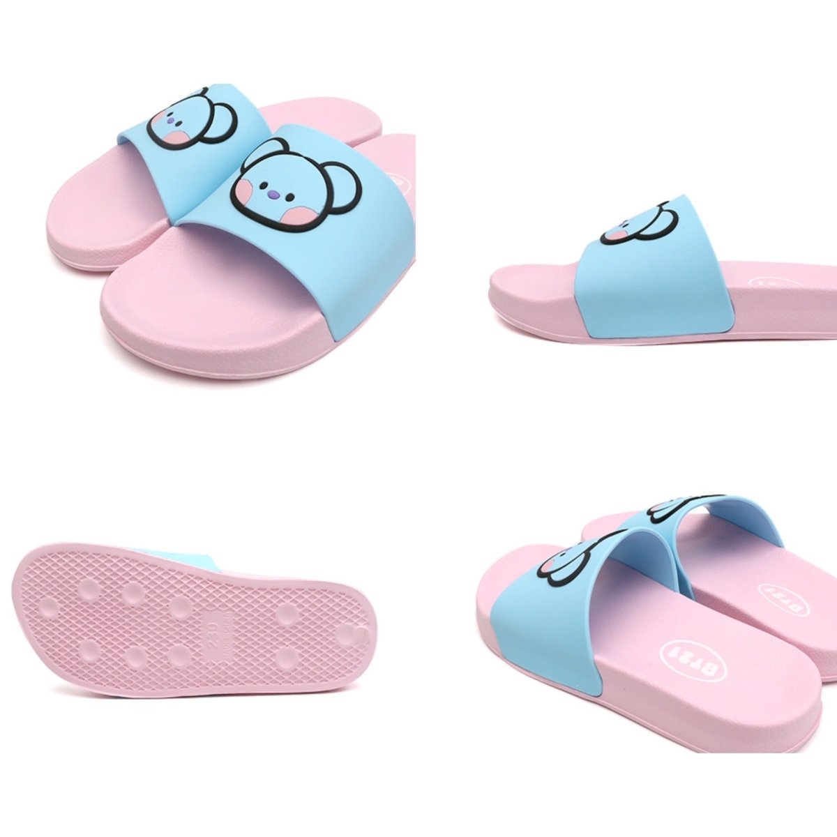[LINE X BT21] BT21 Minini Slippers - K-STAR